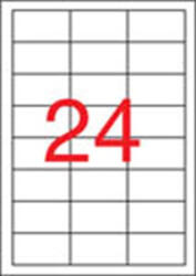 APLI Etikett, univerzális, 64, 6x33, 8 mm, APLI, 2400 etikett/csomag (LCA3131) - onlinepapirbolt