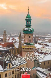 CSG Naptár, fali, CSG, "Magyar Városok (NCFN082) - onlinepapirbolt