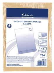 Victoria PAPER Redős-talpas tasak csomag, TB4, szilikonos, 50 mm talp, VICTORIA PAPER, barna gascofil (IBI28) - onlinepapirbolt