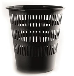 DONAU Papírkosár, 12 liter, DONAU, fekete (D307F) - onlinepapirbolt