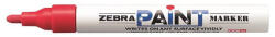 Zebra Lakkmarker, 3 mm, ZEBRA "Paint marker", piros (TZ51013) - onlinepapirbolt