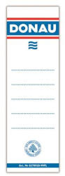 DONAU Cserecímke, iratrendezőhöz, öntapadó, 54x153 mm, DONAU, fehér (D8375) - onlinepapirbolt