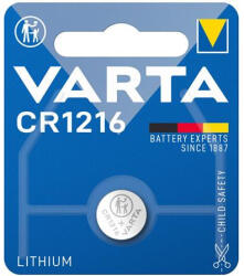 VARTA Gombelem, CR1216, 1 db, VARTA (VECR1216) - onlinepapirbolt