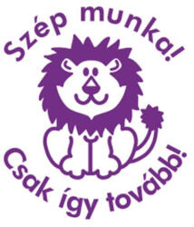 COLOP Bélyegző, motivációs, Szép munka! Csak így tovább! , COLOP "N43-kék", lila (IC18034306) - onlinepapirbolt