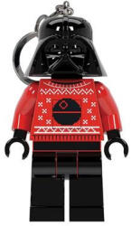 LEGO® Kulcstartó, LED világítással, LEGO "Star Wars Darth Vader Sweater (LLGLKE173) - onlinepapirbolt
