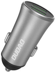 Dudao 3.4A smart autós töltő 2x USB , ezüst (R6S , ezüst)