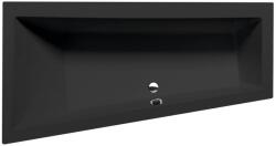 SAPHO Polysan Andra 170x90 cm left matt black (81111.21)