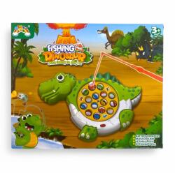  Horgász játék, el. , zene, dínó forma, 33x27 cm dob