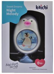  Zenélõ bébi játék, felhúzós, pingvin, 16x23 cm dob - pcland