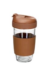 TOO TOO-KT-614 480 ml-es üveg kávés utazóbögre (TOO-KT-614)
