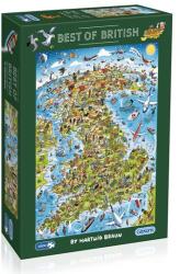 Gibsons 1000 db-os puzzle - Best of British (7096) (G7096)