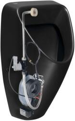 Bruckner Schwarn - Elektronikus piszoár, hátsó vízellátás, 6V, matt fekete 201.722. 6 (201.722.6)