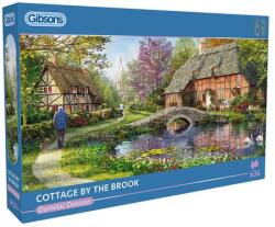 Gibsons 636 db-os puzzle - Cottage by the Brook (4050) (G4050)