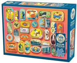 Cobble Hill 500 db-os puzzle - Sardines and Friends (45124) (45124)