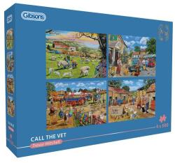Gibsons 4x500 db-os puzzle - Call the Vet (5069) (G5069)