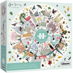 Gibsons 500 db-os puzzle - London Buildings (3700) (G3700)