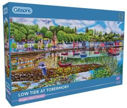 Gibsons 636 db-os puzzle - Low Tide at Tobermory (4061) (G4061)