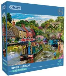 Gibsons 1000 db-os puzzle - River Retreat (6443) (G6443)