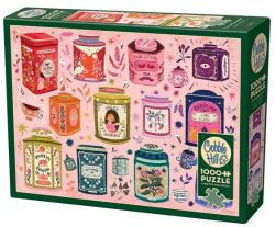 Cobble Hill 1000 db-os puzzle - Tea Tin Treasures (40334) (40334)