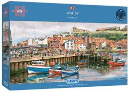 Gibsons 636 db-os puzzle - Whitby Harbour (374) (G374)