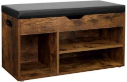 Euziel DAVOR cipőtároló barna/fekete LHS30BX (EZ0299)