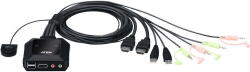 ATEN Switch ATEN KVM CS22H, 2-Port USB 4K HDMI (CS22H)