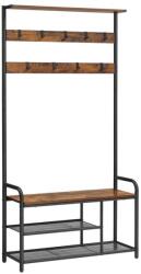 Euziel NAVOR álló fogas barna/fekete HSR409B01 (EZ0342)