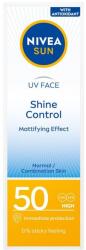 Nivea SUN mattító arckrém SPF 50, 50 ml, UVA/UVB védelem, könnyű formula (167976)