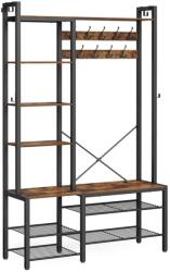 Euziel NAVOR álló fogas, barna/fekete HSR426B01 (EZ0344)