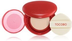 TOCOBO Apple Dewy Fit Cushion tartós alapozó sminkszivaccsal SPF 50+ árnyalat 21C Peach 15 g