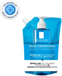 La Roche-Posay Csomag: Tisztító Habzó Gél +M 400 ml + Effaclar Utántöltő La Roche-Posay, aknéra hajlamos bőrre 400 ml