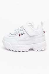 Fila Fila, Disruptor műbőr sneaker kontrasztos logóval, Fehér, 22 EU (1011298-1FG-6)