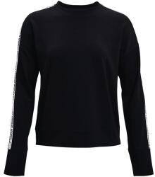 Under Armour Rival Terry Taped Crew-BLK Női melegítőfelső XS