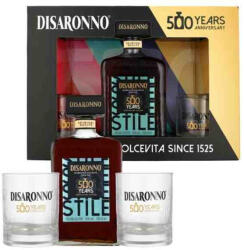 DISARONNO Originale 50th Limited Ed. likőr 0, 7l 28% + pohár DD