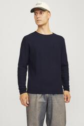 JACK & JONES Jack & Jones, Organikuspamut tartalmú pulóver, Tengerészkék, XL (12258407-MOOD-INDIGO-XL)