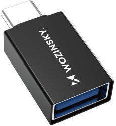 Wozinsky Cablu de date Wozinsky W10GY1S, 10 Gbps, Negru (5907769376757)