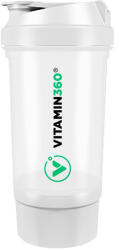 VITAMIN360 2 Részes Shaker (500 ml + 150 ml) - Fehér