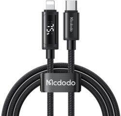 Mcdodo Cablu, Type-C la Lightning, 36W, 2x Afisaj LED, Fast Charging, 1.2m - Mcdodo (CA-7990) - Black (KF2359121) - vexio