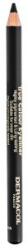 Dermacol True Colour Eyeliner eyeliner khol 1 Black 4 g
