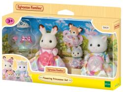 EPOCH Sylvanian Families, Printese cu tinute inflorate, set de figurine, 5809 Figurina