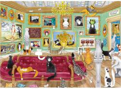 Gibsons 6402 - Night at the Meowseum - 1000 db-os puzzle (G6402)