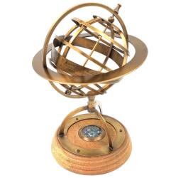  Gömb alakú asztrolábium 4010-es iránytűvel