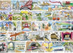 Gibsons 7168 - British & Brilliant - 1000 db-os puzzle (G7168)