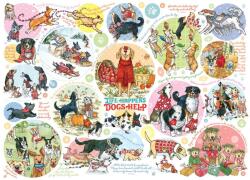 Cobble Hill 40336 - Dog Thoughts - 1000 db-os puzzle (40336)