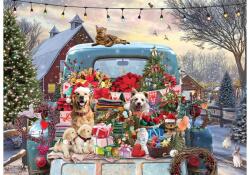 Cobble Hill 45127 - Country Truck in Winter - 500 db-os puzzle (45127)