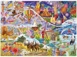 Gibsons 6436 - Elemental - 1000 db-os puzzle (G6436)