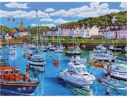 Gibsons 6444 - Aberaeron, Cardigan Bay - 1000 db-os puzzle (G6444)