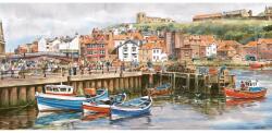 Gibsons 374 - Whitby Harbour - 636 db-os Panoráma puzzle (G374)