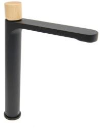 SAT Magas mosdó csaptelep SAT Fusion leeresztőszelep nélkül kar világos fa SATBSFU285DSC (SATBSFU285DSC)