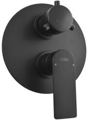 RAV SLEZÁK Kád csaptelep RAV SLEZÁK Nil vakolat alatti résszel együtt matt fekete NL186KCMAT (NL186KCMAT)